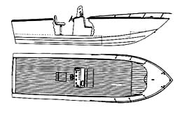  boat kits. All kit parts are numbered to correspond with the drawings