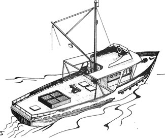 The Gallant 55 is the ideal choice in design for trawling deep waters 